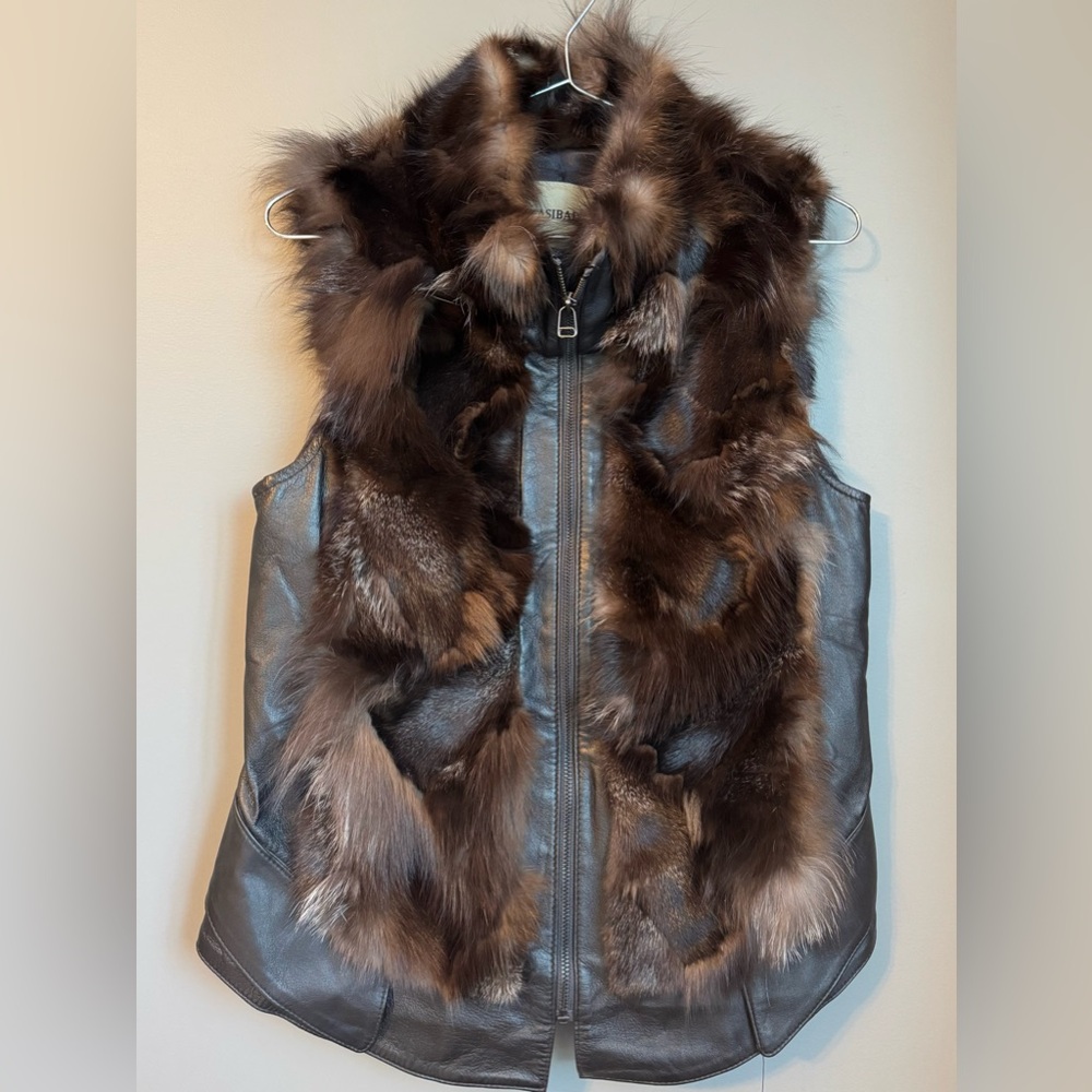 Real Fox fur vest